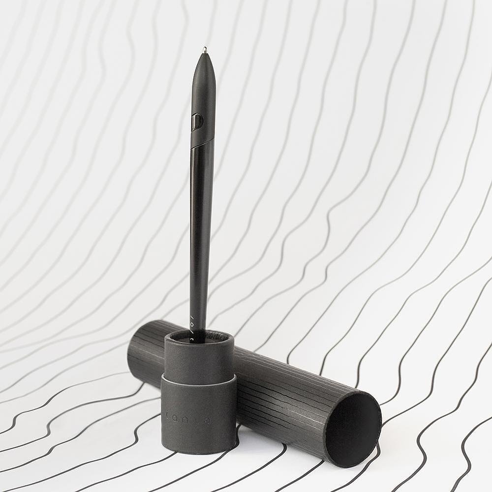 Химикалка Pininfarina - Sostanza Ink - Shadow Black, черна | Penshop.bg