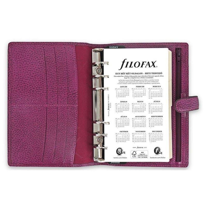 Органайзер Filofax Finsbury Raspberry, Personal | Penshop.bg